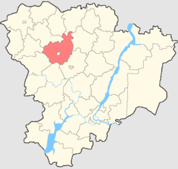 Michajlovskij rajon – Mappa