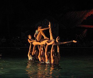 Water Ballet in Guardalavaca, Cuba