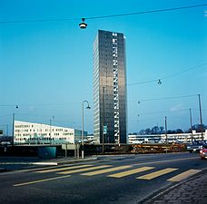 Sveaplan och Wenner-Gren Center, 1966.