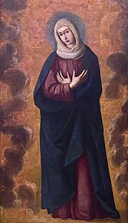 Miniatura para Virgen de las nubes (Zurbarán)