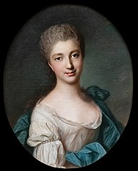 Portrait de jeune femme - Jean-Marc Nattier