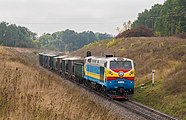 イヴァーノ＝フランキーウシクセメント工場専用鉄道（ウクライナ語版）（2017年撮影）