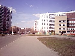 улица Кошкина, справа на фото — поликлиника № 213