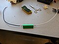 2 wires connect to 0.3 power resistor
