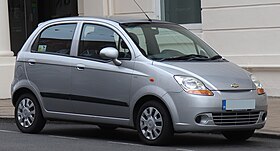 2007 Chevrolet Matiz SE 1.0 Front.jpg