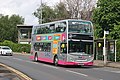 Image 64A First Glasgow Alexander Dennis Enviro400 double-decker bus in Glasgow, Scotland (from Double-decker bus)