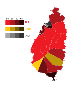 Elecciones generales de Santa Lucía de 2021