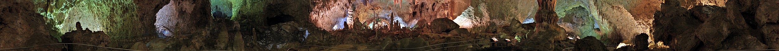 Unutrašnjost sustava špilja Carlsbad Caverns