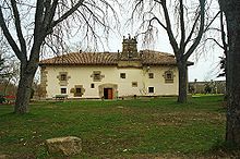 An image showing an elevation of the Ermita de Carrasquedo.