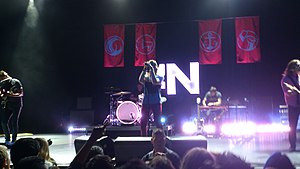 AWOLNATION in performance (Los Angeles, 2012).jpg