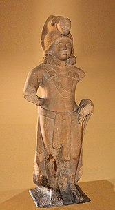 Agnipani statue, Mathura, 100 BCE, Mathura Museum.jpg