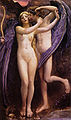 Eros y Psique, por Annie Louisa Swynnerton