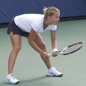 Barbora Zahlavova Strycova at the 2009 US Open