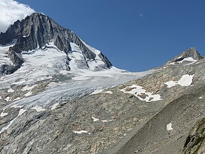 Äusserer Baltschiedergletscher mit Bietschhorn