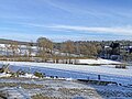 Blick von Honsberg auf L 81 u. Heidersteg