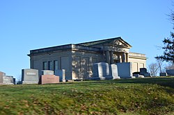 Bremen community mausoleum, State Route 37