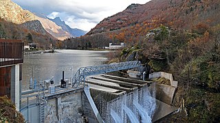 Barrage du lac de Campauleil