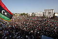 Image 17Demonstrations in Bayda, on 22 July 2011 (from History of Libya)