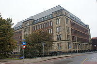 Voormalig PTT-gebouw in Den Haag
