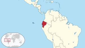Ecuadori asendikaart