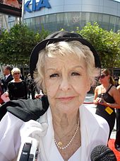 Elaine Stritch received an Emmy nomination for Outstanding Guest Actress in a Comedy Series for her performance in this episode. Elaine Stritch 2009.jpg