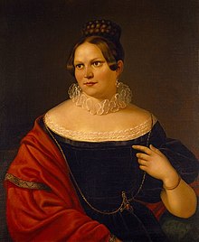 Porträt von Elisa Paulsen, 1838