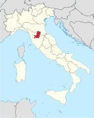 Urbs metropolitana Florentina: situs