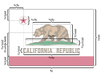 Thumbnail for File:Flag of California Metrics.svg