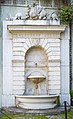 Fontana della Crocera, dedicata ai fratelli Lorenzo e Luigi Porcellaga in Corso Zanardelli a Brescia