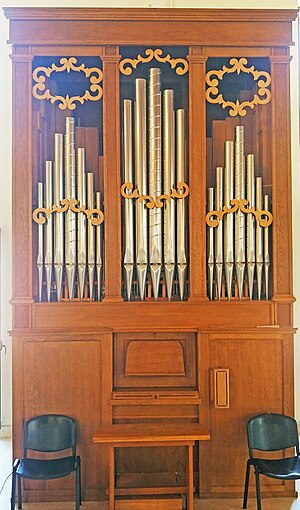 L'organo (prima dell'ampliamento)