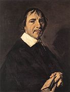 Portrait de Herman Langelius par Frans Hals.