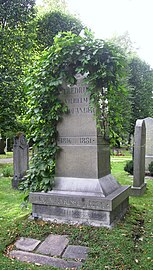Fredrik Wilhelm Scholanders gravvård på Norra begravningsplatsen i Solna kommun
