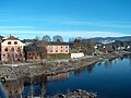 Området før bryggen ble bygget