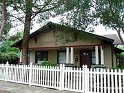 The E.J. Barnes/Sharp House was built in 1919 and is located at 7229 N. 58th Drive.