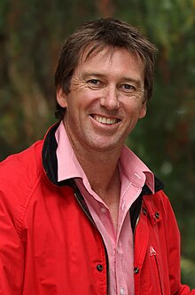 Glenn McGrath in March 2011