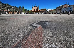 Piazzale antistante il Santuario delle Grazie