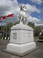 Tomb and statue of Gregorio del Pilar