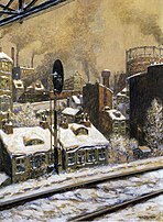 Baluschek: Deep Snow (1918)