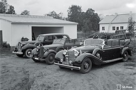 Hitlerin Mannerheimille lahjoittamat autot (1942)