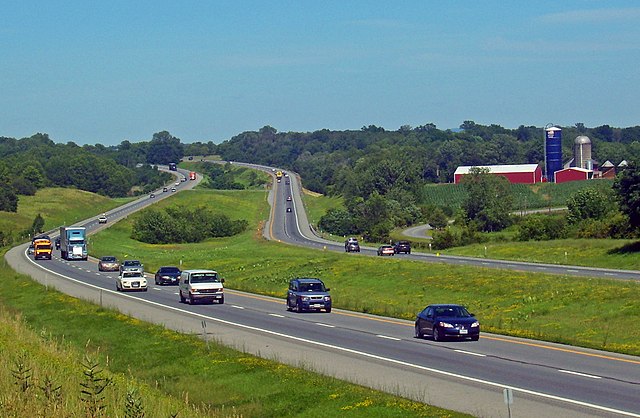 Interstate 84 im Orange County