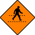 WK 082 Temporary Pedestrian Crossing