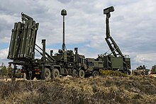 Sky Sabre (with Land Ceptor missiles) ground-based air defence system as operated by 7th Air Defence Group. ILauncher (within Sky Sabre).jpg