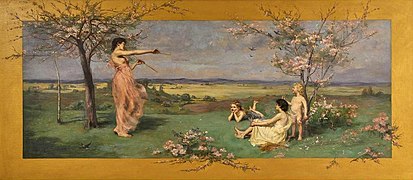 Song of Spring by Ida Josephine Burgess, 1891