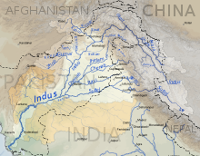 Indus River basin map.svg