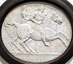 Isaia da pisa, nerone e poppea a cavallo, 1458-60 (roma-napoli) 02