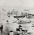 Az olasz flotta Anconában a lissai csata után