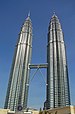 At the Petronas Twin Towers in Kuala Lumpur, t...