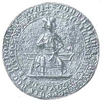Печать князя Конрада Олесницкого, 1312 год