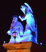 Effigy of Jesus Christ in the Gethsemane.