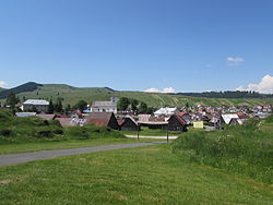 The village Liptovská Teplička